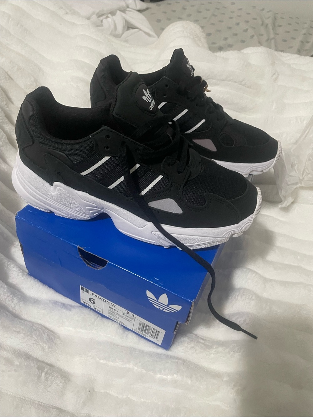 adidas women Black and White Retro Runner Sneakers